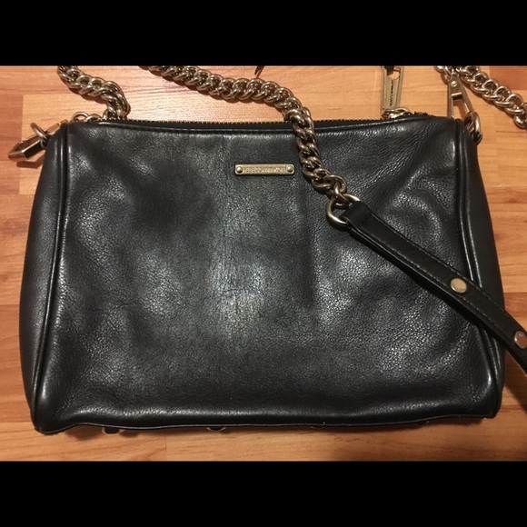 {rebecca minkoff} moto three-zip crossbody - Picture 3 of 6